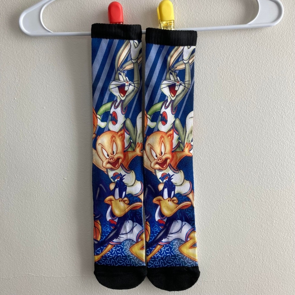 🧦Funky Socks | One Size | Fun | Men | Black | Looney Toon